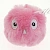 Сибирская кошка Игрушка д/кошки Интерактивный мяч "Птичка" пушистый,розовый				