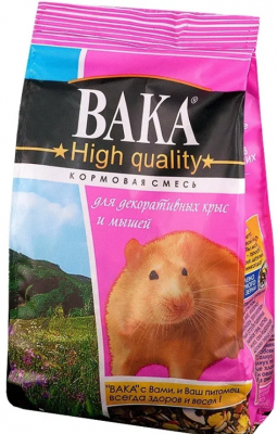 ВАКА  High Quality 500 г д/крыс, мышей (пакет)
