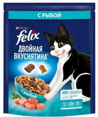 FELIX Двойная Вкуснятина Рыба 200г