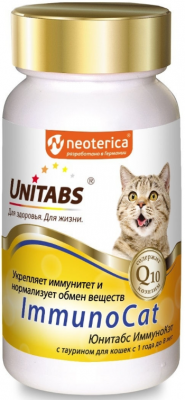 Unitabs ImmunoCat c Q для кошек 