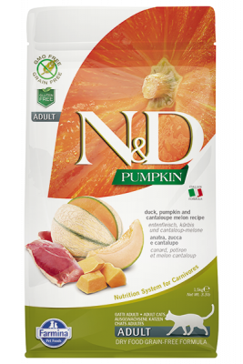 N/D Cat Pumpkin для кошек утка, тыква, дыня   1,5 кг. 