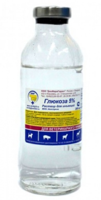 Глюкоза 5% фл. 200 мл. БА