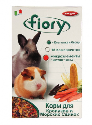 FIORY корм д/морских свинок и кроликов Conigl e cavie  850 г