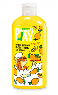 Animal Play Sweet Шампунь Тропический манго Увлажняющий для собак и кошек 300мл