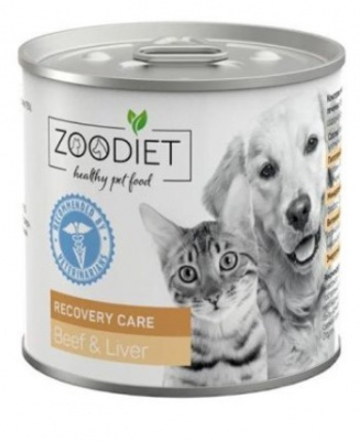 Zoodiet Recovery Care Beef&Liver/С говядиной и печенью для собак и кошек (восстановительный уход), 240 г