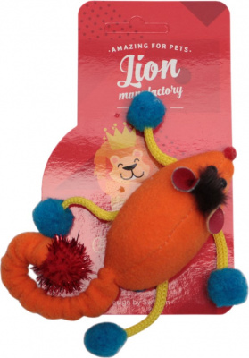 Игрушка для кошки Lion "Мышь-пампушка" LMG-K0019-B 15см			