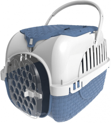 BAMA PET переноска KENNEL TOUR 52х33х34h см до 7 кг, синяя 