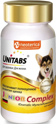 Unitabs Junior Compleх с В 9 для щенков 100 таб.