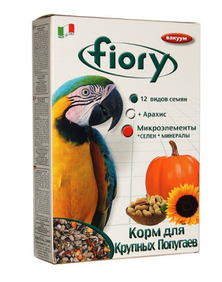 FIORY корм д/крупных попугаев Pappagalli 700 г