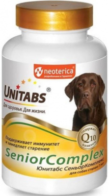 Unitabs Senior Compleх для собак старше 7 лет 100 таб.