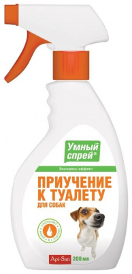 Спрей Умный Приучение к туалету д/собак 200 мл.