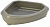 Moderna туалет-лоток угловой Corner Tray 55x45x13h см, серый (28001)		