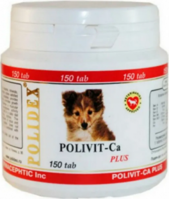 POLIDEX 150 Polivit-Ca plus витамины для собак