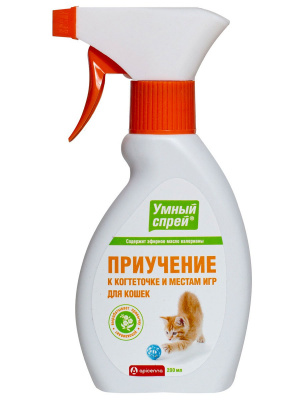 Спрей Умный приучение кош. к когтеточ. и местам д/игр. 200 мл.