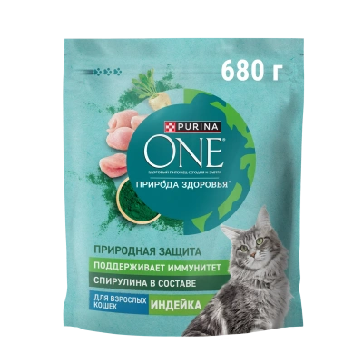 ONE Природа здоровья Облп Индейка 680г