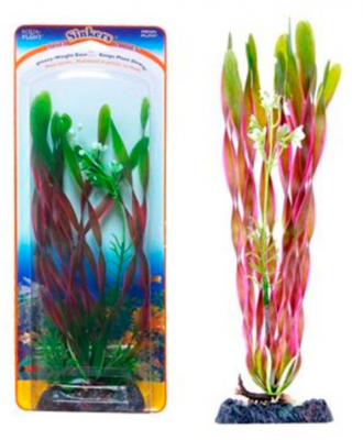 Растение-композиция CORKSCREW VALLISNERIA-CLUB MOSS 20см