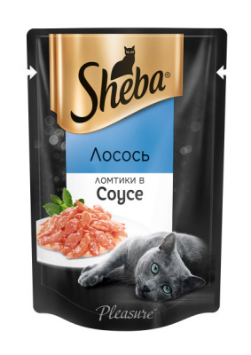 Шеба Плежер вз. кош. ломт. в соусе лос. 85 г
