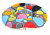 PRIDE Матрас Ромашка Карамель,  размер 48х48х8 см