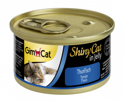 Gimcat консервы для кошек Shiny Cat с Тунцом 70 г 