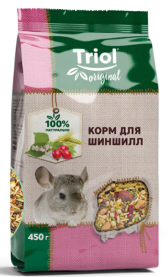 Триоль корм д/шиншил   450 г