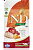 N/D Cat Pumpkin перепела,тыква, гранат для кастрированных   0.3 кг. 