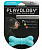 Playology двухслойная жевательная косточка DUAL LAYER BONE для собак мелких пород с ароматом арахиса, маленькая, цвет голубой 