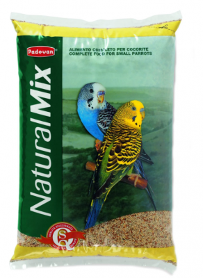 Padovan Корм NATURALMIX Cocorite комплексный для волнистых попугаев (5кг)