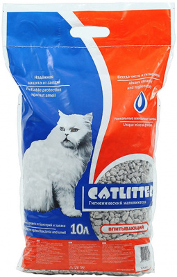 CATLITTER наполнитель впитывающий 10 л