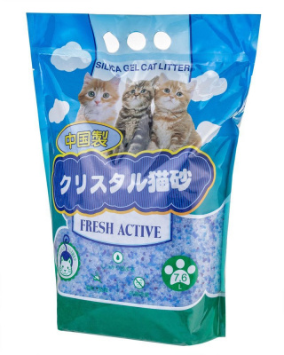 HAKASE AREKKUSU  FRESH ACTIVE (напонитель силикагелевый) 7,6 L									