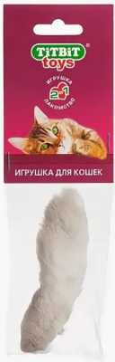 Титбит Лапка пушистая для кошек мягкая упаковка