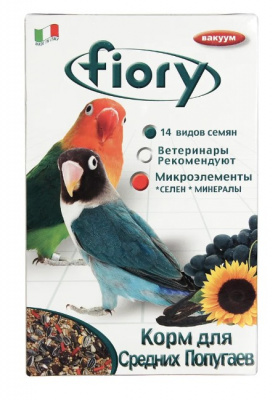 FIORY корм д/средних попугаев Parrocchetti Africa  800 г