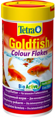 TetraGoldfish Colour корм в хлопьях для улучшения окраса золотых рыб 250 мл 