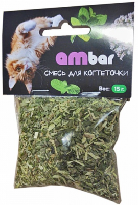 Смесь травяная для кошек для когтеточки Ambar 15г