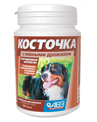 КОСТОЧКА 100таб Пивные дрожжи (банка)