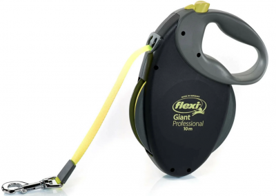 FLEXI  рулетка GIANT Neon  XL (более  50 кг) светоотражающий ремень 8 