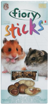 FIORY палочки д/хомяков Sticks  с орехами 2*50 г