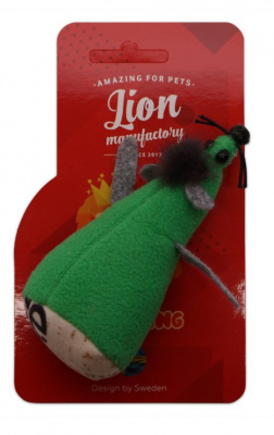 Игрушка для кошек Lion  Крыс с натур. мехом LMG-K0138-D			