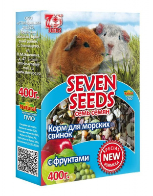 SEVEN SEEDS - SPECIAL корм д/морских свинок с фруктами 500г.
