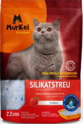 MURKEL наполнитель силикагель Клубника 2,2 л