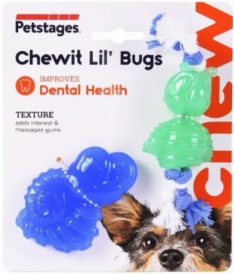 Petstages игрушка д/собак  Mini "Орка жуки" 15 см