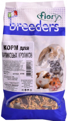FIORY Корм для кроликов "Fiory Breeders", 850 г 