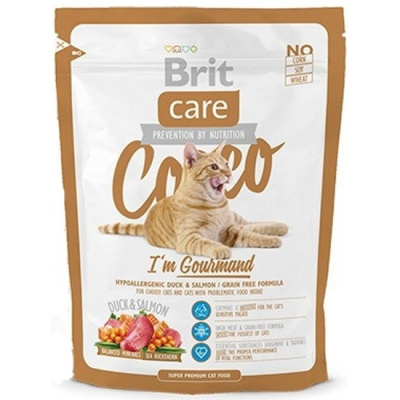 БРИТ 400 г Care Cat Cocco Gourmand беззерновой д/кошек гурманов