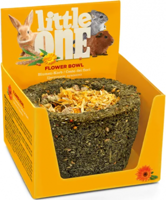 Little One  Лакомство для всех видов грызунов, цветочное лукошко, 140 гр