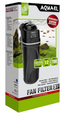 Помпа-фильтр FAN-3 plus 700л/ч , 9,8 W, на 150-250л 