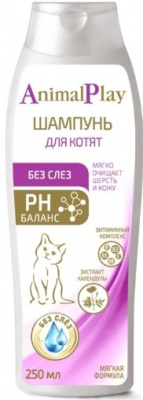 Animal Play Шампунь для котят 250мл