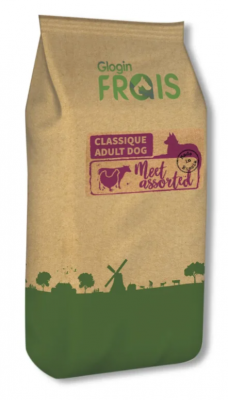 FRAIS CLASSIQUE ADULT DOG MEET ASSORTED (СУХОЙ КОРМ ДЛЯ СОБАК МЯСНОЕ АССОРТИ), 15 КГ		