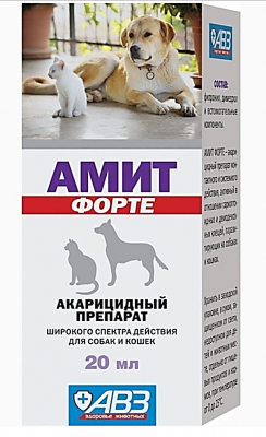Амит Форте 20 мл. (акариц. препарат)