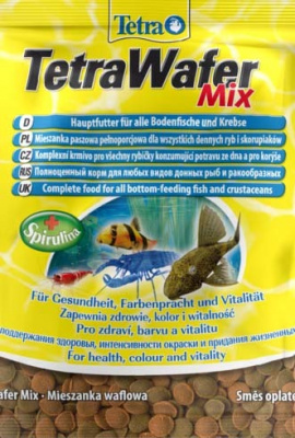 TETRA WaferMix 15 г осн. корм.смесь плотояд. травояд. 