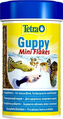 TETRA  Guppy 100 мл.  хлопья корм д/гуппи и других