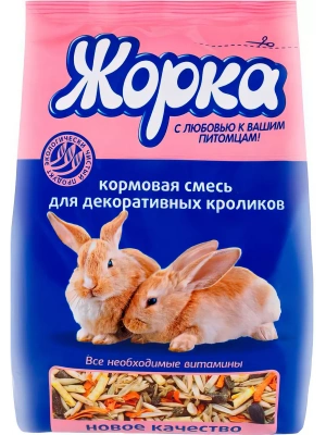 ЖОРКА  400 г д/кроликов в (пакет) 